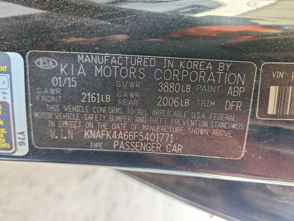 2015 KIA FORTE GL(Middle-low grade)