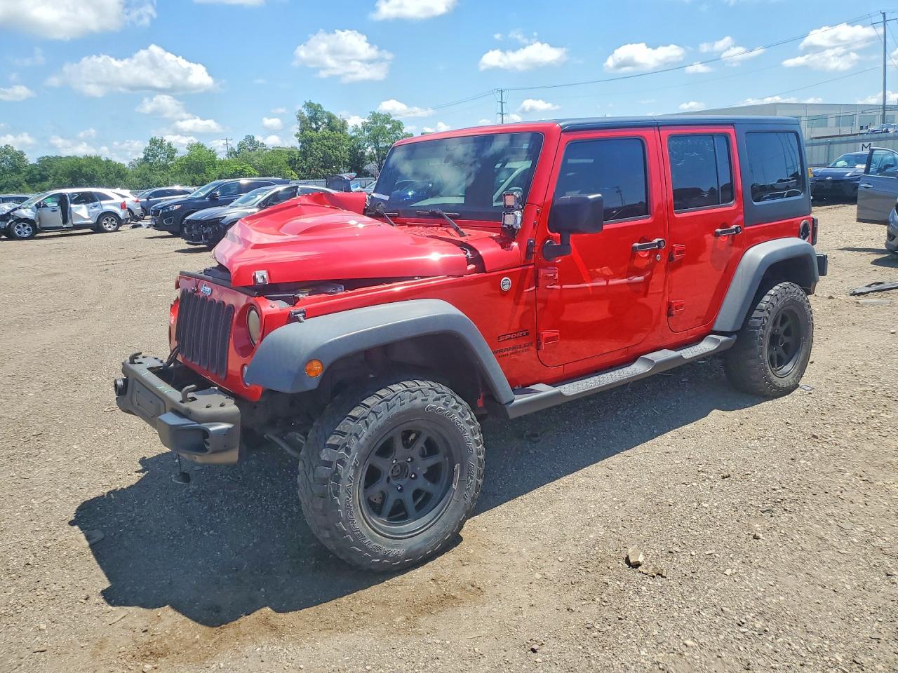 2016 JEEP WRANGLER UNLIMITED SPORT 4X4