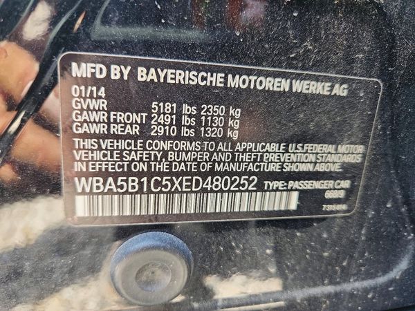 2014 BMW 535