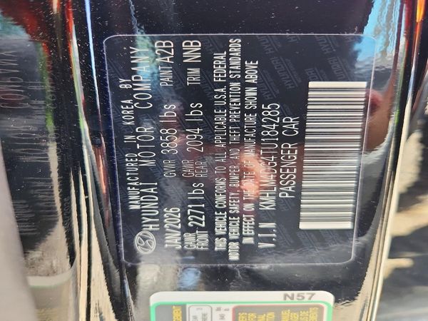2026 HYUNDAI ELANTRA