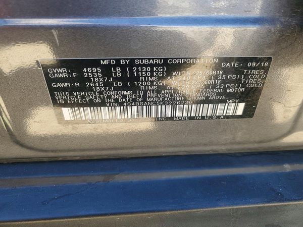 2019 SUBARU OUTBACK Limited+M/R+ES+NAVI