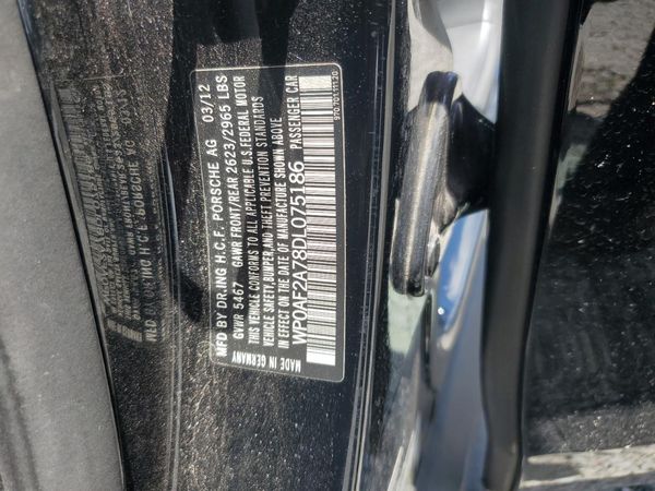 2013 PORSCHE PANAMERA