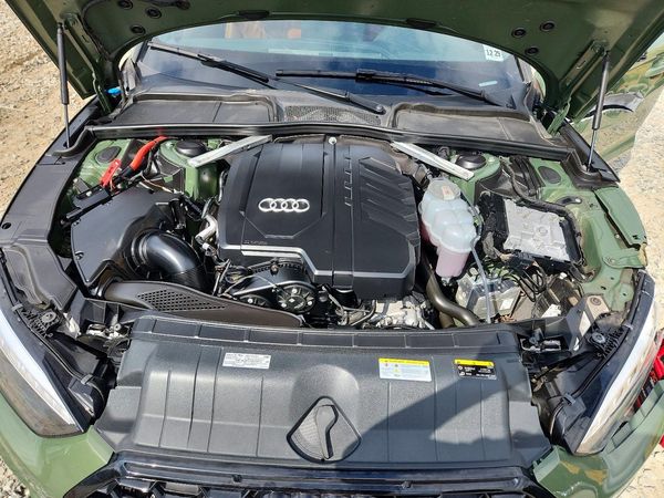 2025 AUDI A5 S Line quattro Premium — Engine bay