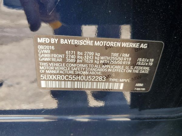 2017 BMW X5 xDrive35i