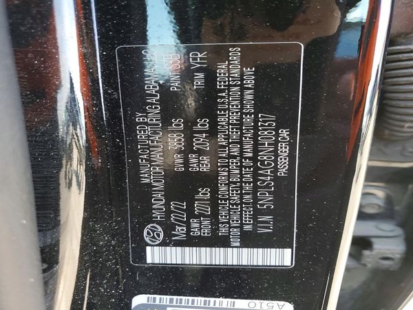 2022 HYUNDAI ELANTRA