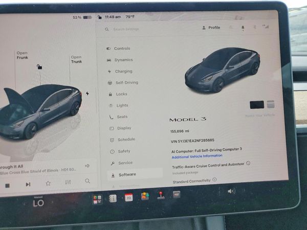 2022 TESLA MODEL 3