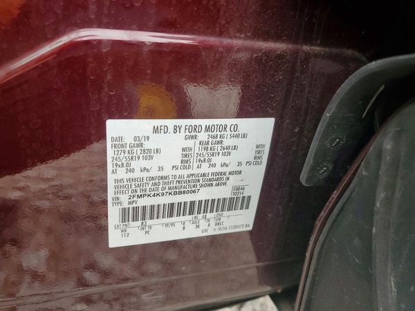 2019 FORD EDGE Titanium