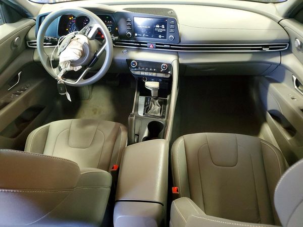 2021 HYUNDAI ELANTRA Blue