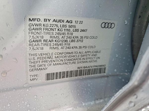 2023 AUDI A4 ALLROAD quattro Premium Plus