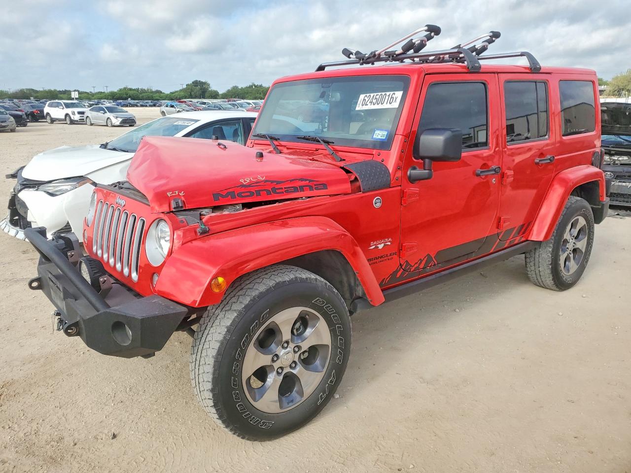 2016 JEEP WRANGLER UNLIMITED SAHARA 4X4