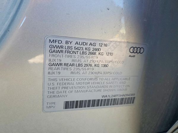 2017 AUDI Q5 quattro Premium Plus