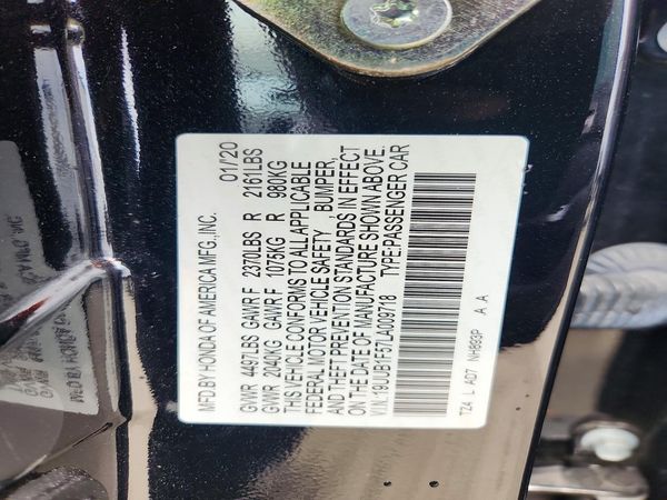 2020 ACURA TLX TECH