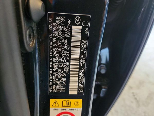 2019 LEXUS ES 300h