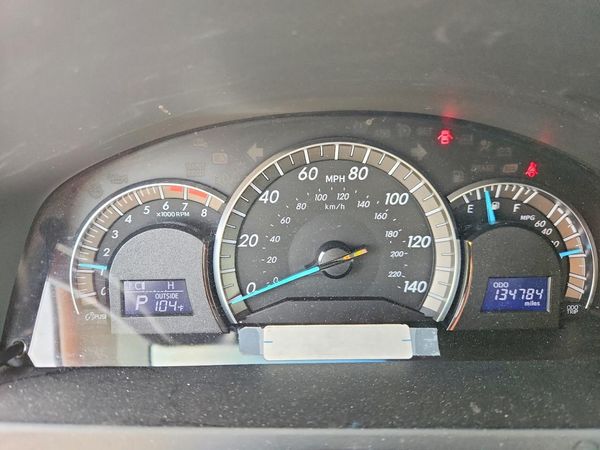 2012 TOYOTA CAMRY — ODOM