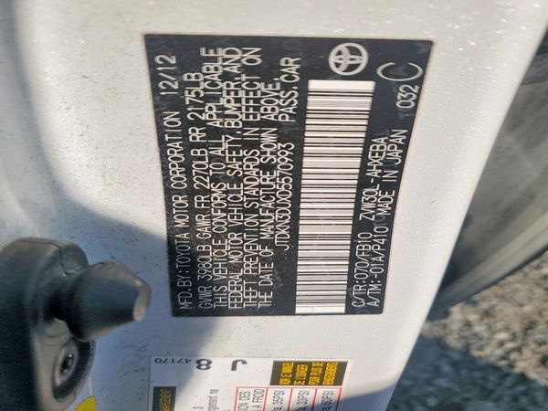 2013 TOYOTA PRIUS