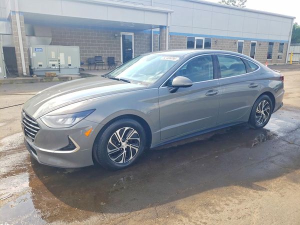 2021 HYUNDAI SONATA HYBRID Blue