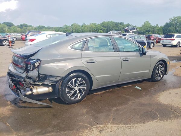 2021 HYUNDAI SONATA HYBRID Blue