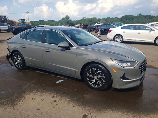 2021 HYUNDAI SONATA HYBRID Blue