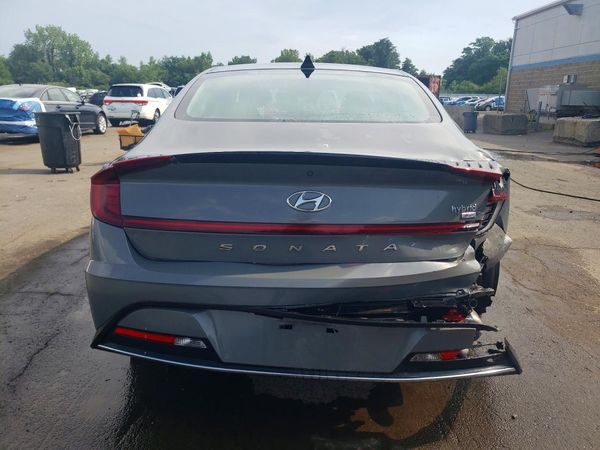 2021 HYUNDAI SONATA HYBRID Blue