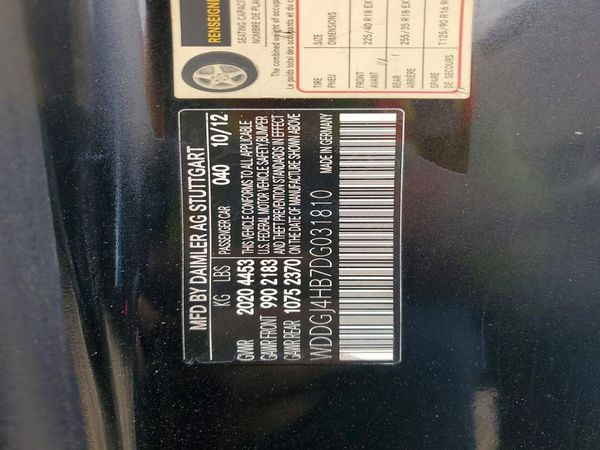 2013 MERCEDES-BENZ C C250