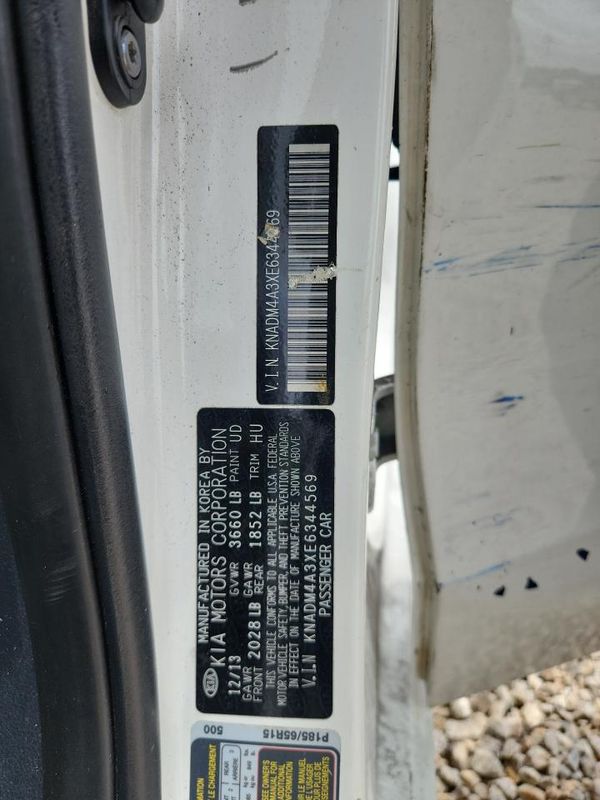 2014 KIA RIO 1.6 AT LX STD/Power