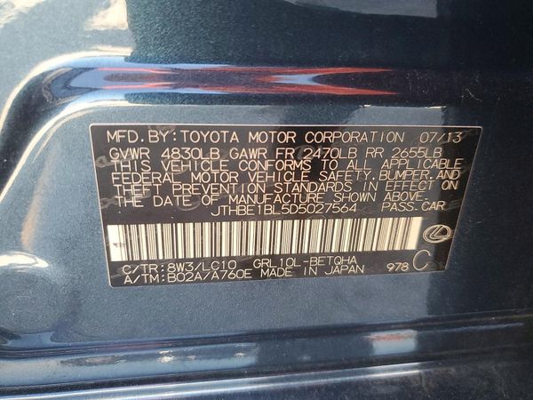 2013 LEXUS GS 350