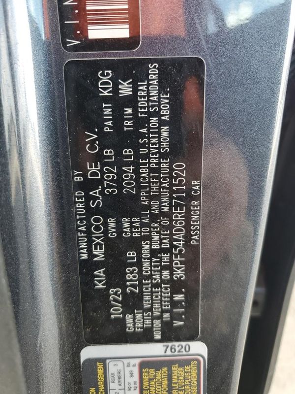 2024 KIA FORTE