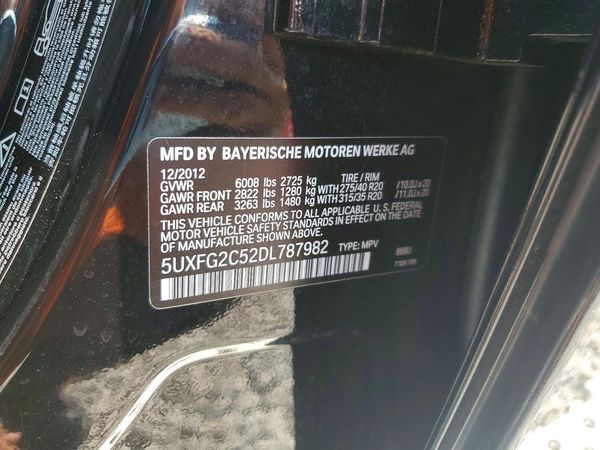 2013 BMW X6 xDrive35i