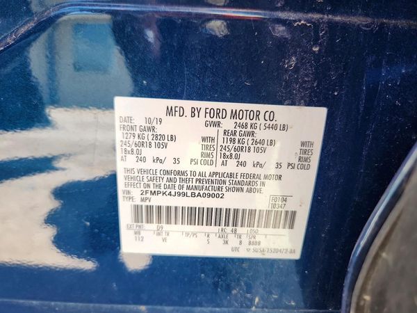 2020 FORD EDGE