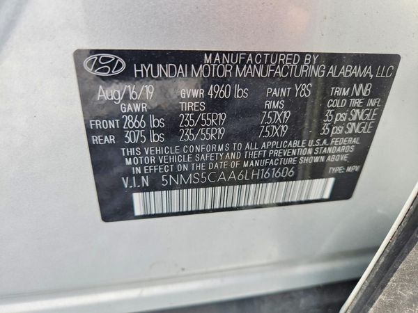 2020 HYUNDAI SANTA FE Limited