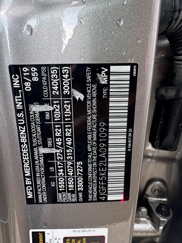 2020 MERCEDES-BENZ GLS GLS450-4M