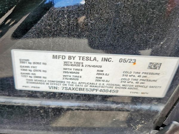 2023 TESLA MODEL X