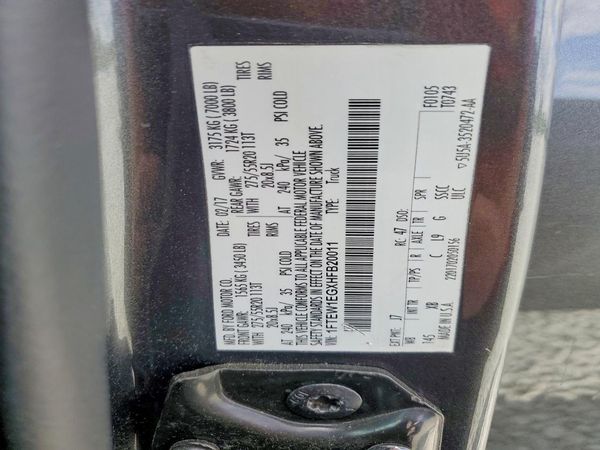 2017 FORD F150 SuperCrew