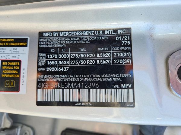 2021 MERCEDES-BENZ GLE GLE350-4M