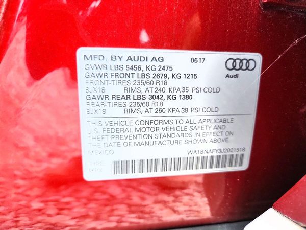 2018 AUDI Q5