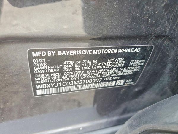 2021 BMW X2