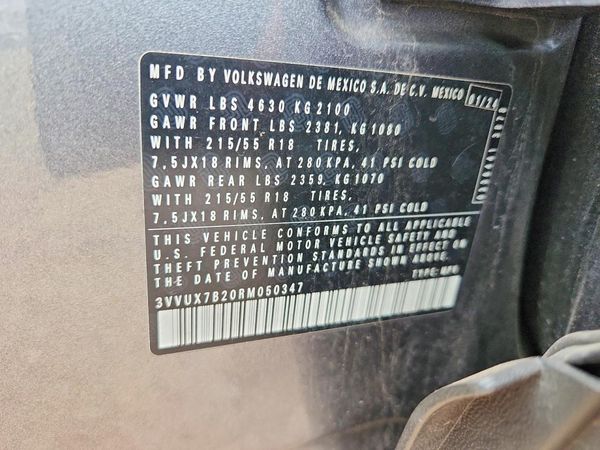 2024 VOLKSWAGEN TAOS 4Motion SE