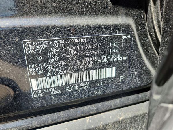 2025 TOYOTA RAV4