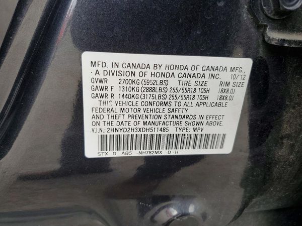 2013 ACURA MDX