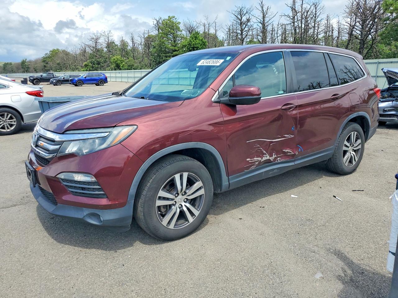 2018 HONDA PILOT EXL — Front 3/4