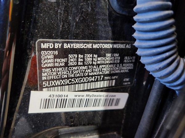 2016 BMW X3 xDrive28i