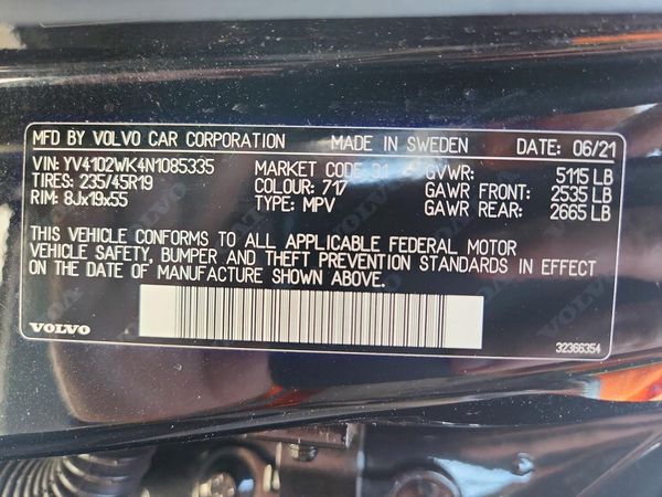 2022 VOLVO V60 CROSS COUNTRY Momentum (excl S60)
