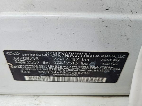 2016 HYUNDAI SONATA