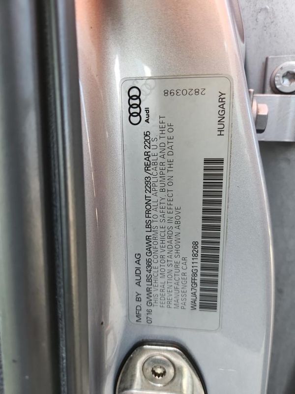 2016 AUDI A3