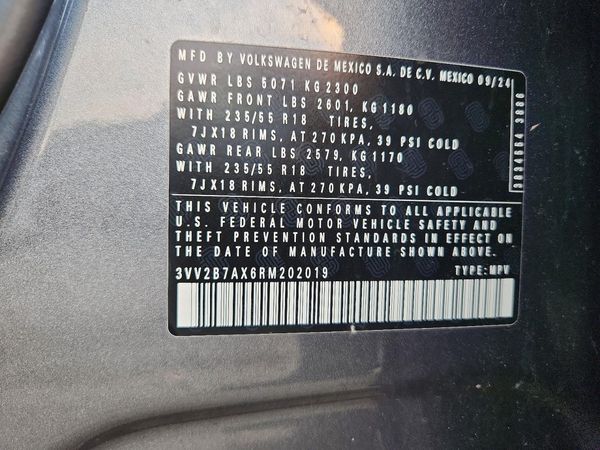 2024 VOLKSWAGEN TIGUAN