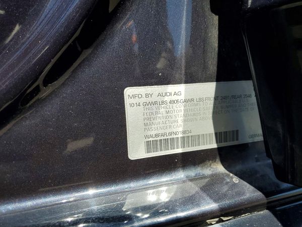 2015 AUDI A4 quattro Premium