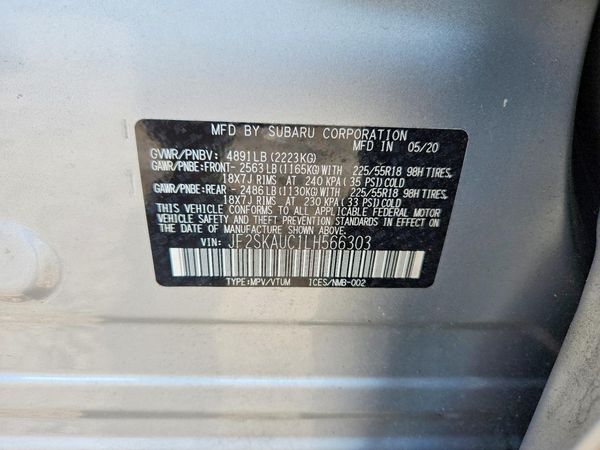 2020 SUBARU FORESTER Ltd+ES+NAVI(HK)+KA