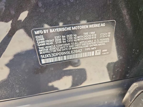 2022 BMW X3