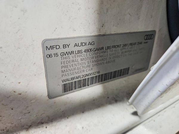 2016 AUDI A4 S Line quattro Premium