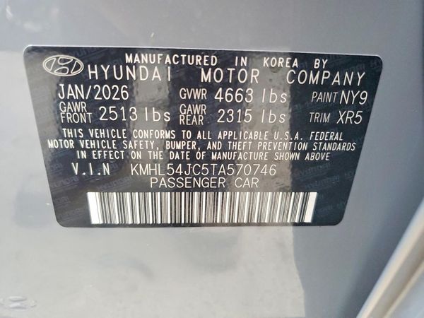 2026 HYUNDAI SONATA